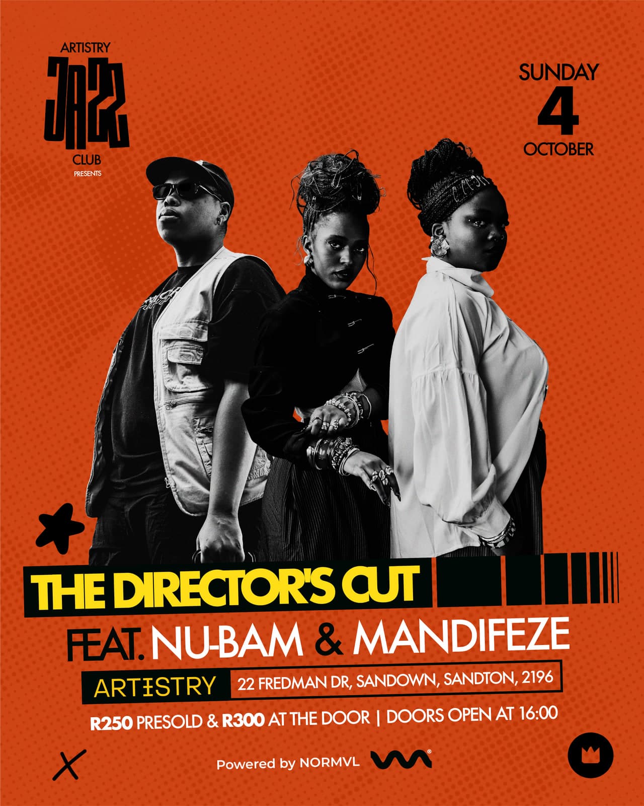 Artistry Jazz Club presents The Director's Cut Artistry 