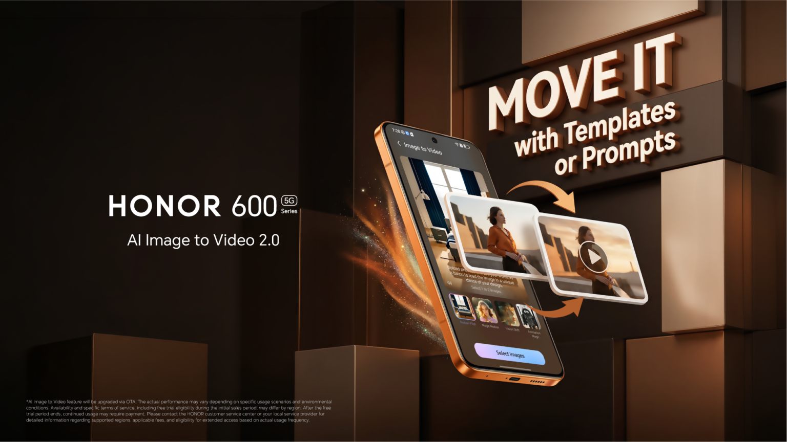 Create Your Way With The HONOR 600 Series’ AI Image to Video 2.0 Upgrade