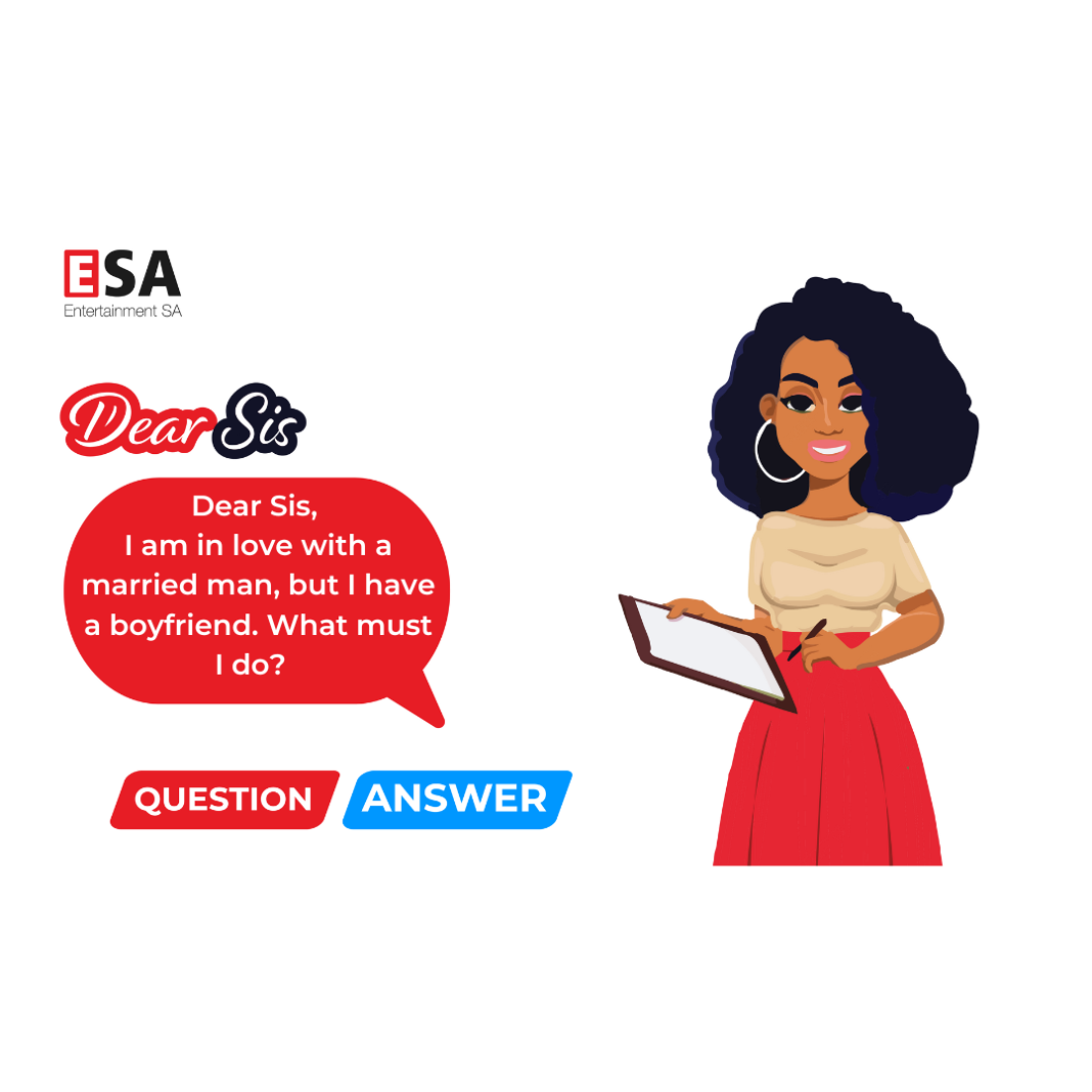 Hey Chomi: I am in love with a married man, but I have a boyfriend. What must I do?